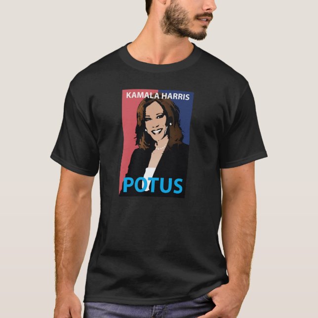 Camiseta Kamala Harris "Potus" T-Shirt (Frente)