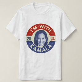Camiseta Kamala Harris Presidente 2024 Foto Retro Democrata