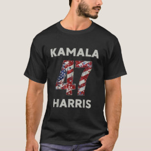 Camiseta Kamala Harris Presidente 47 EUA América 2024