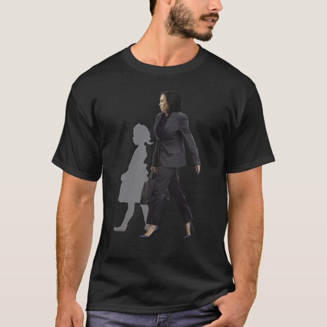 Camiseta Kamala Harris Ruby Bridges Walking Madame Vice Pre (Frente)