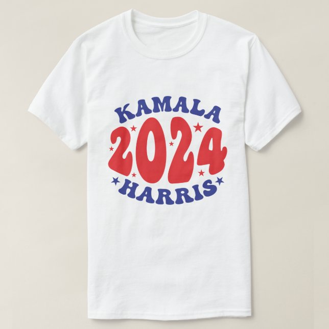 Camiseta Kamala Harris Senhora Presidente (Frente do Design)