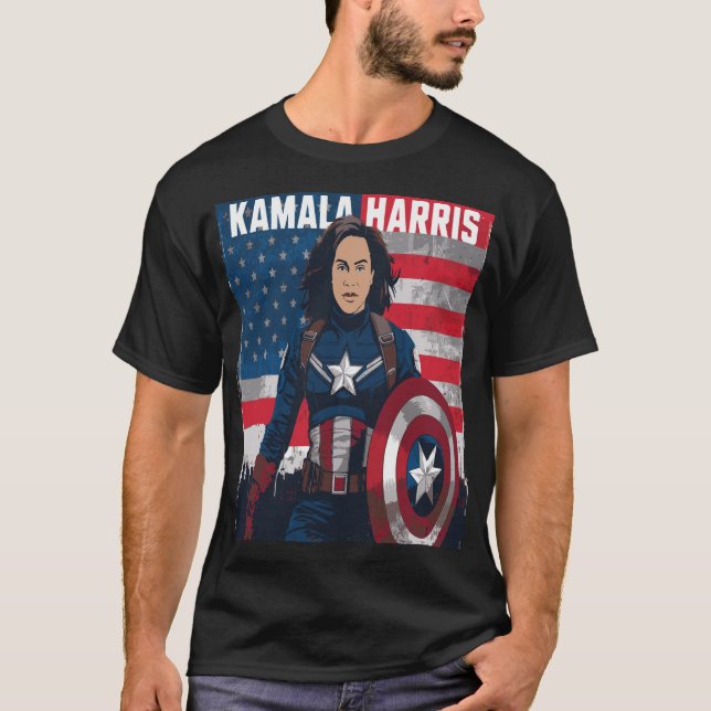 Camiseta Kamala Harris Senhora Presidente (Frente)