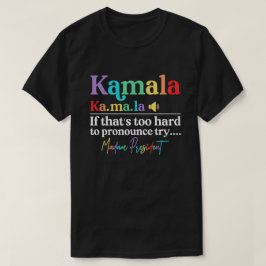 Camiseta Kamala Harris Senhora Presidente