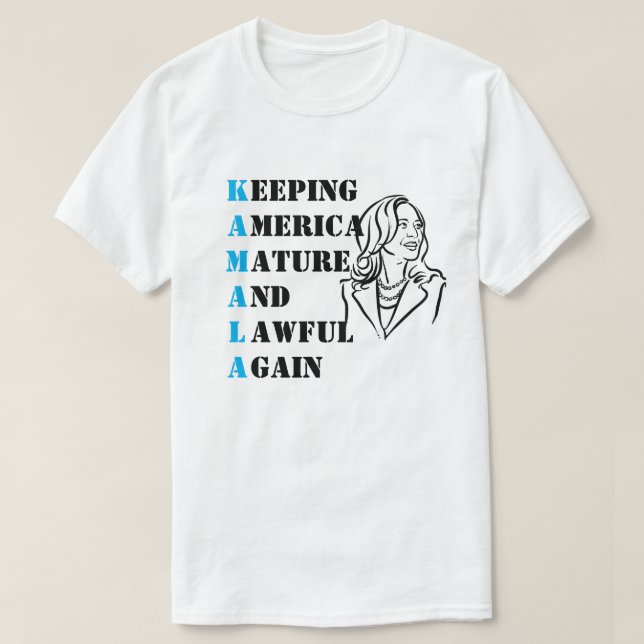 Camiseta Kamala Harris T-Shirt (Frente do Design)