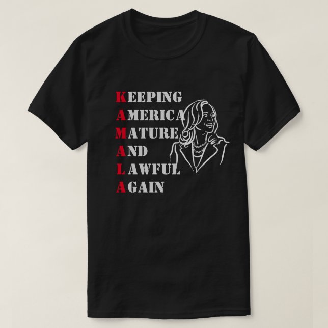 Camiseta Kamala Harris T-Shirt (Frente do Design)