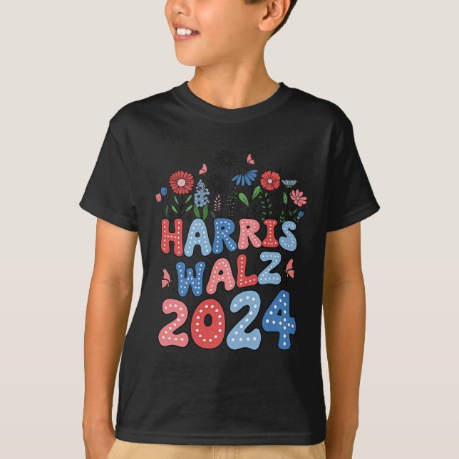 Camiseta Kamala Harris Tim Walz Waltz (Frente)