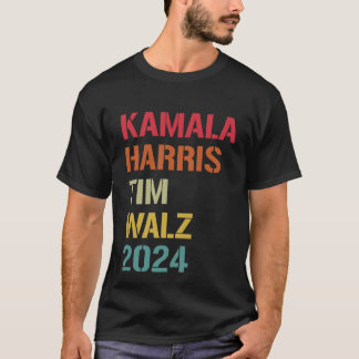 Camiseta Kamala Harris Tim Walz Waltz 2024 Eleição Democra