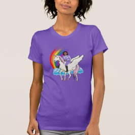 Camiseta KAMALA HARRIS UNICORN E T-Shirt RAINBOW