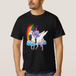 Camiseta KAMALA HARRIS UNICORN E T-Shirt RAINBOW