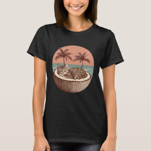 Camiseta Kamala Harris Vintage Cat Lady Coconut Tree Vote E