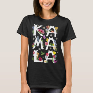 Camiseta Kamala Harris Vintage Floral Cat Letters President