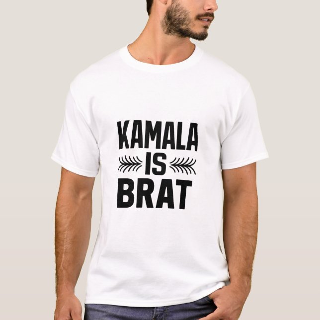 Camiseta Kamala Is Brat (Frente)