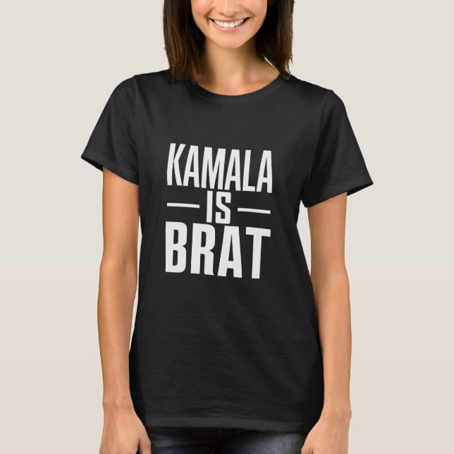 Camiseta Kamala Is Brat (Frente)
