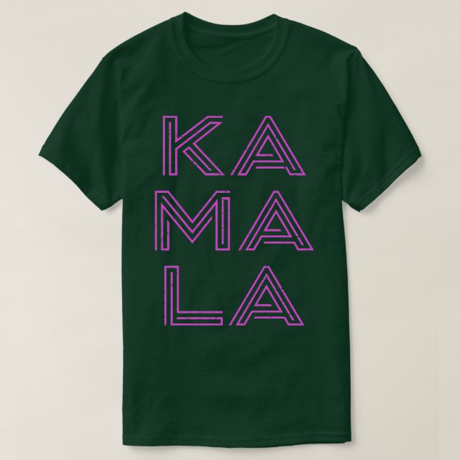 Camiseta KAMALA Kamala para Presidente (Frente do Design)