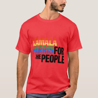 Camiseta Kamala LGBT Sticker Kamala Para a Gay Pessoas 2026