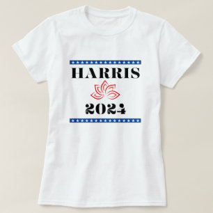 Camiseta Kamala Lotus Harris para POTUS