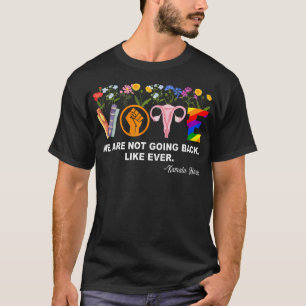 Camiseta Kamala-Nós Não Voltaremos Como Hu Feminista