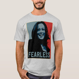 Camiseta Kamala sem medo Harris