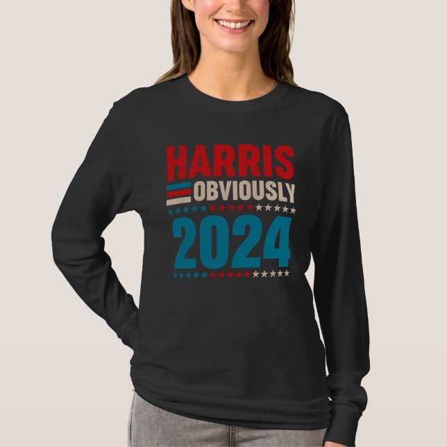 Camiseta Kamala Walz Obviamente 2024 Harris Waltz 2024 (Frente)