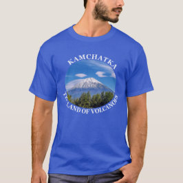 Camiseta Kamchatka, a terra dos vulcões