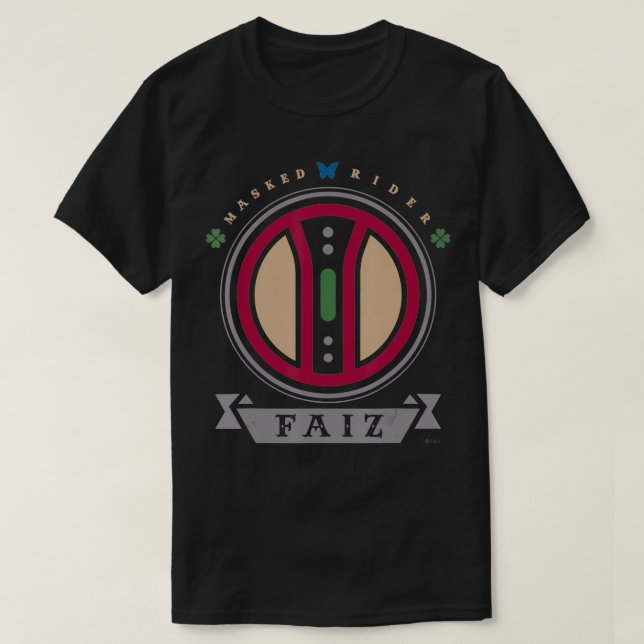 Camiseta Kamen Rider Faiz  (Frente do Design)