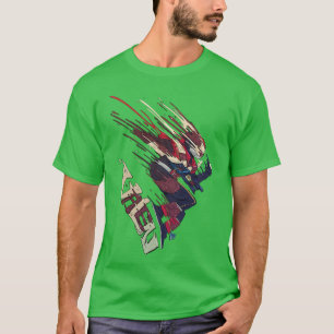 Camiseta Kamen Rider Valen Splatter retrô