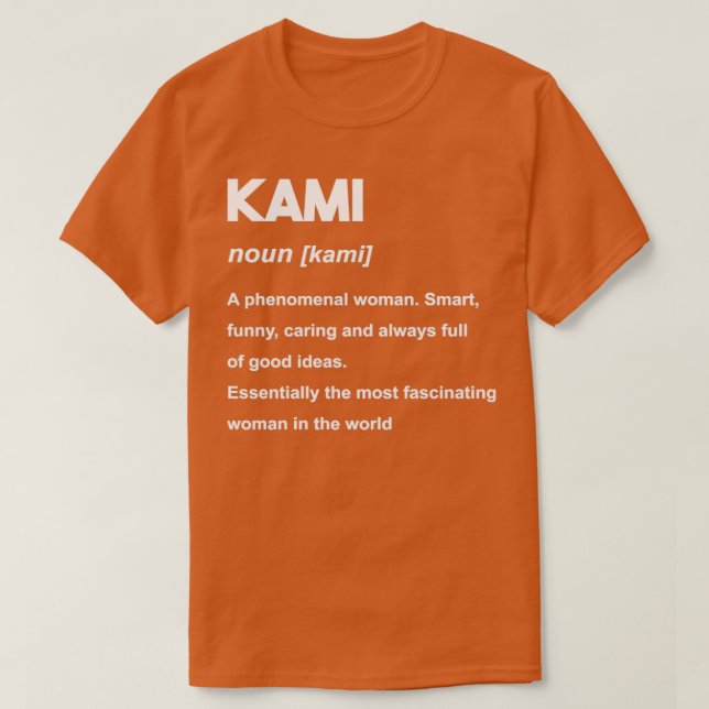 Camiseta Kami (Frente do Design)