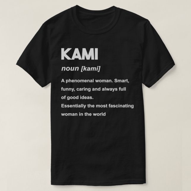 Camiseta Kami 24 (Frente do Design)