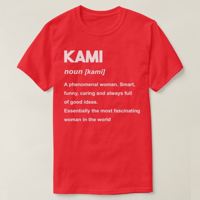 Camiseta Kami 25 (Frente do Design)