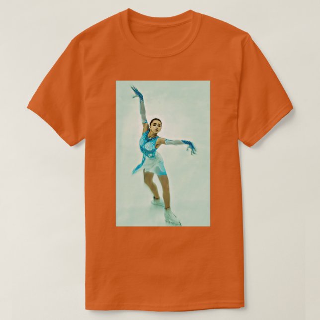 Camiseta Kamila Valieva 21 (Frente do Design)