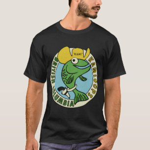 Camiseta Kamloops Kami Colúmbia Britânica Vintage