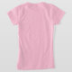 Camiseta Kamon japonês cor-de-rosa • Kanji da bondade (Laydown Back)
