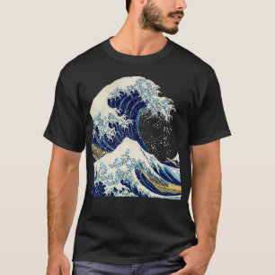 Camiseta Kanagawa Hokusai Arte Japonesa O Excelente Onda Vi