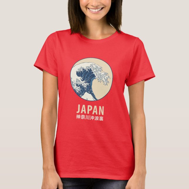 Camiseta Kanagawa, Japan (Frente)