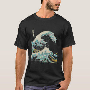 Camiseta Kanagawa Japonês A Onda Do Excelente