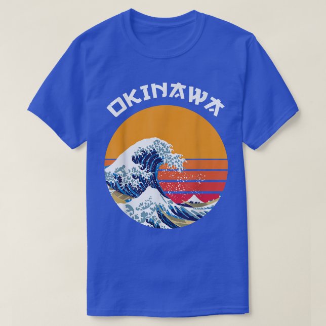 Camiseta Kanagawa Okinawa Japan  (Frente do Design)