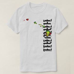 CAMISETA KANAKA MAOLI HAWAII ISLANDS BLK