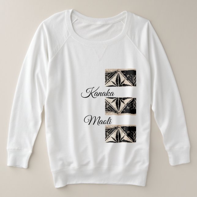 Camiseta Kanaka Maoli - Ku'e 1896 (Frente do Design)