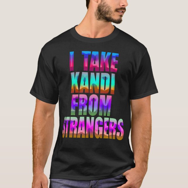 Camiseta Kandi Kid Rave Shirt Plur Edm Techno Hardstyle Dub (Frente)