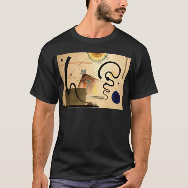 Camiseta Kandinsky Abstrato (Frente)