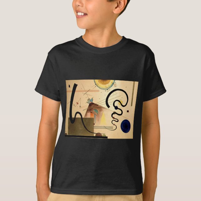 Camiseta Kandinsky Abstrato (Frente)