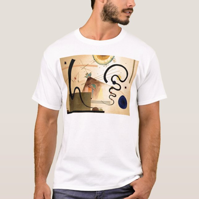 Camiseta Kandinsky Abstrato (Frente)