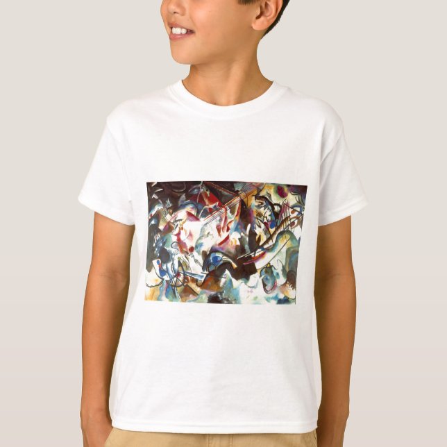 Camiseta Kandinsky Abstrato Composição VI (Frente)