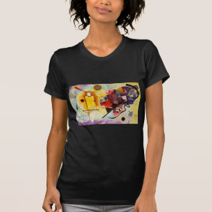Camiseta Kandinsky Amarelo Azul