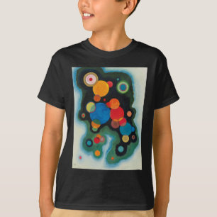 Camiseta Kandinsky aprofundou o óleo de Abstrato de impulso