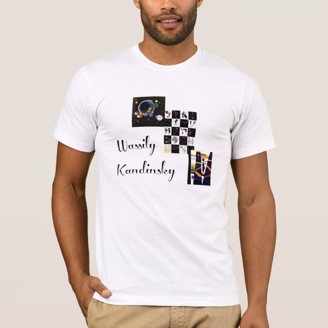 Camiseta Kandinsky - Colagem II (Frente)