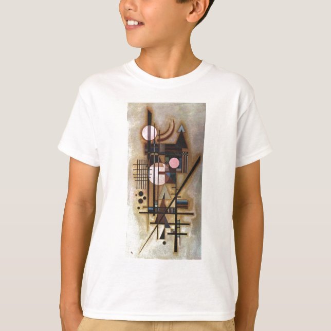 Camiseta Kandinsky Construção Suave (Frente)