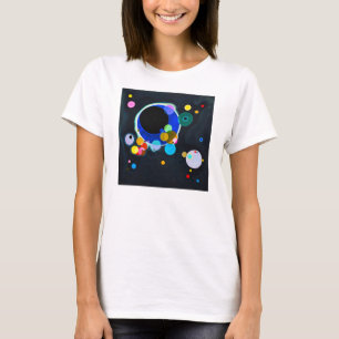 Camiseta Kandinsky diversos círculos