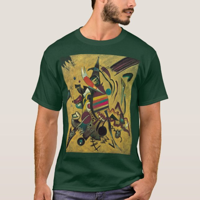 Camiseta Kandinsky Modern Absract Expressionista Trabalho d (Frente)
