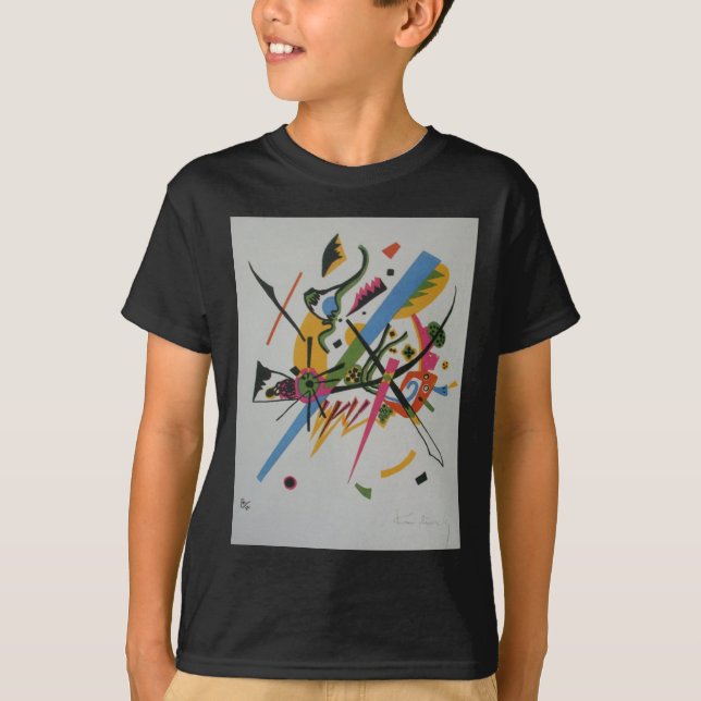 Camiseta Kandinsky Pequenos Mundos Kleine Wells I (Frente)